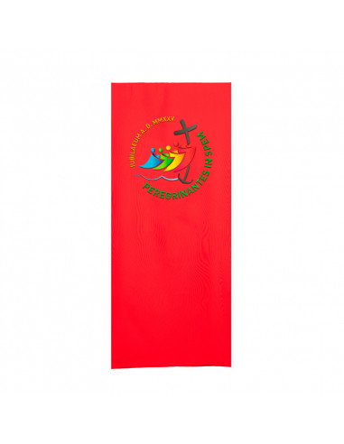 Cubre Ambon Jubileo 2025 Bordado Rojo...