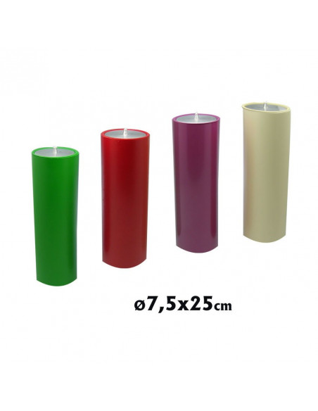 Juego Vela Adviento 75X250 Simil Vela Completo