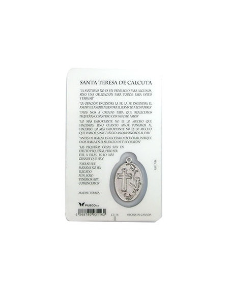 Estampa Cm N3116 Santa Teresa De Calcuta