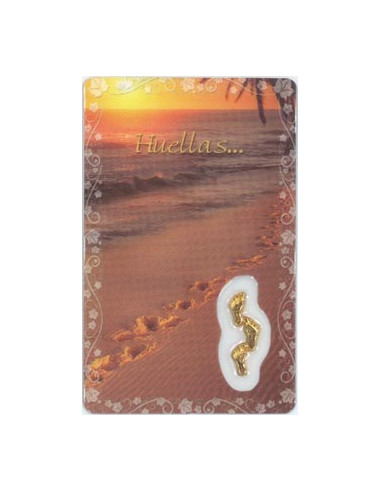 Estampa CM N343 Huellas