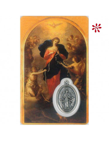 Estampa CM N380 Virgen Desatanudos Estampa CM N380 Virgen Desatanudos