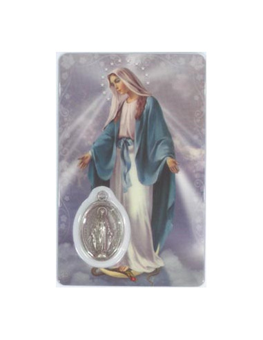 Estampa Cm N302 Virgen Milagrosa