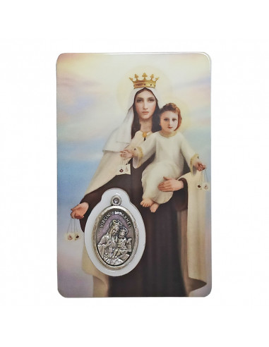 Estampa Cm N325 Virgen Del Carmen