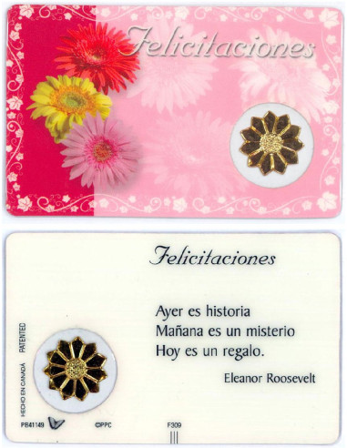 Estampa Cm N3009 Felicitaciones