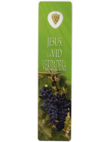 Separador Con Medalla Jesus La VID...