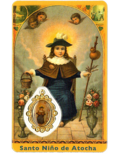 Estampa Cm N399 Santo Niño De Atocha