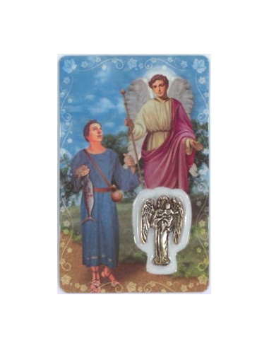 Estampa Cm N353 San Rafael Arcangel