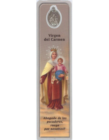 Separador Con Medalla N325 Virgen Del...
