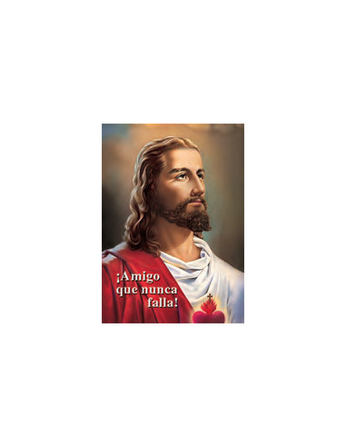 Estampa Con Oracion S-1071/1 Sagrada...