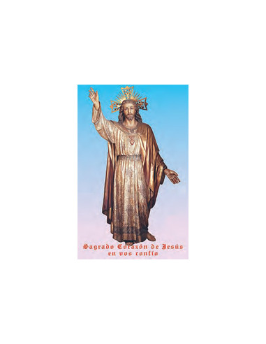 Estampa Con Oracion S-1024/1 Sagrado...