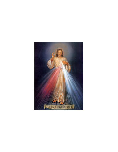 Estampa Con Oracion S-1048/1 Jesus Misericordioso