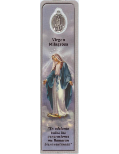 Separador Con Medalla N302 Virgen...