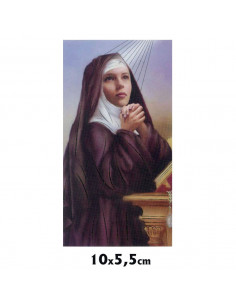 Estampa Brillo Oro Santa Rita