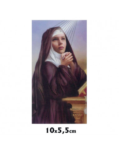 Estampa Brillo Oro Perpetuo Socorro