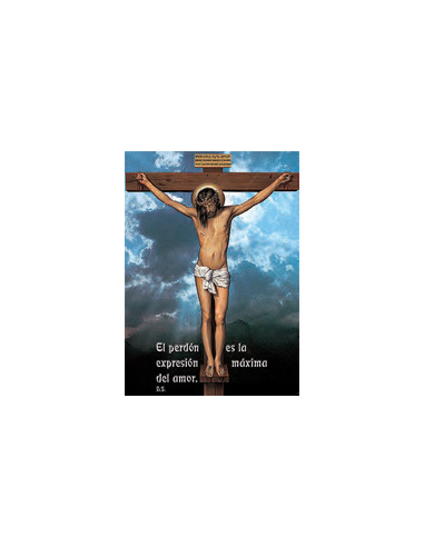 Estampa Con Oracion S-1040/1 Cristo...