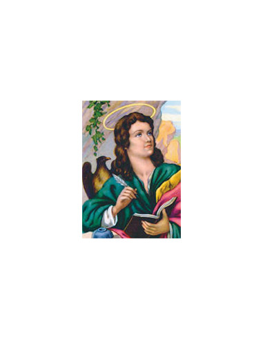 Estampa Con Oracion S-23/1/1 San Juan...