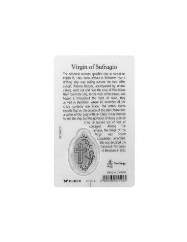 Estampa Cm N31013 Virgin Of Sufragio...