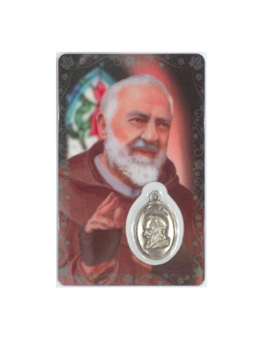 Estampa Cm N316 Padre Pio