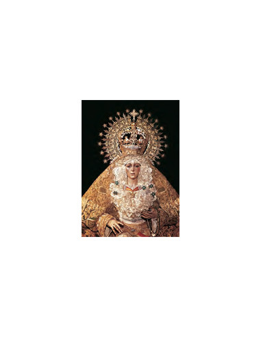Estampa Con Oracion S-42/1 Virgen De...
