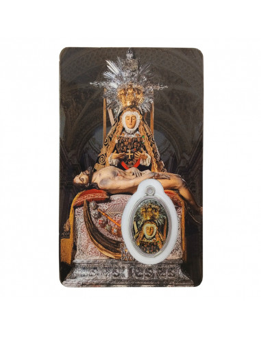 Estampa Cm N31016 Virgen Angustias...