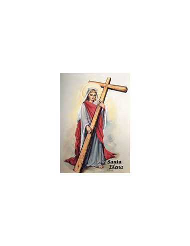 Estampa Con Oracion S-52/1 Santa...