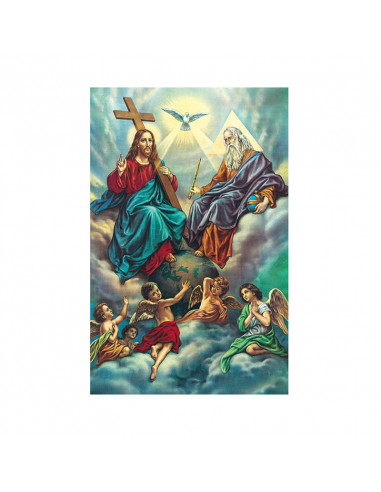 Estampa Con Oracion S-5/1 San Judas De Rodillas 7x11cm