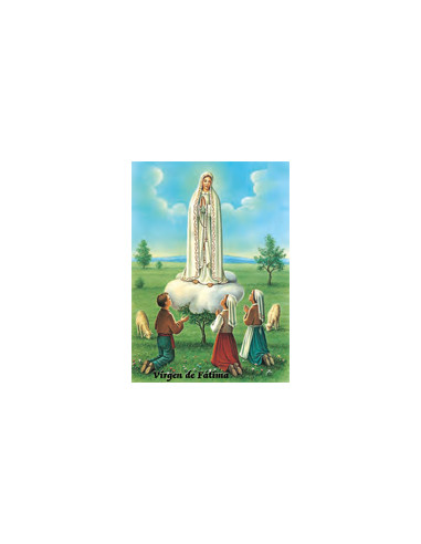 Estampa Con Oracion S-76/1 Virgen...