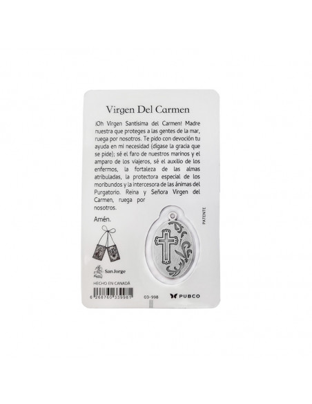 Estampa Cm N325 Virgen Del Carmen