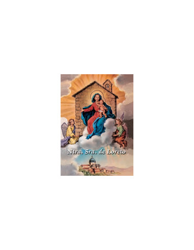 Estampa Con Oracion S-88/1 Virgen De...