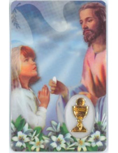 Estampa Cm N329 Comunion Niña