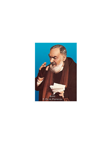 Estampa Con Oracion S-97/1 Padre Pio...