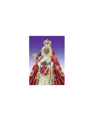 Estampa Con Oracion S-104/1/1 Virgen...