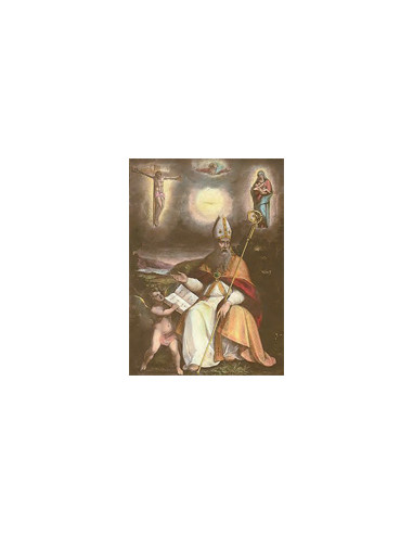 Estampa Con Oracion S-106/1/1 San...