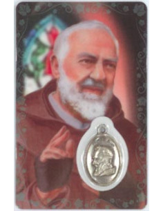 Estampa Cm N316 Padre Pio