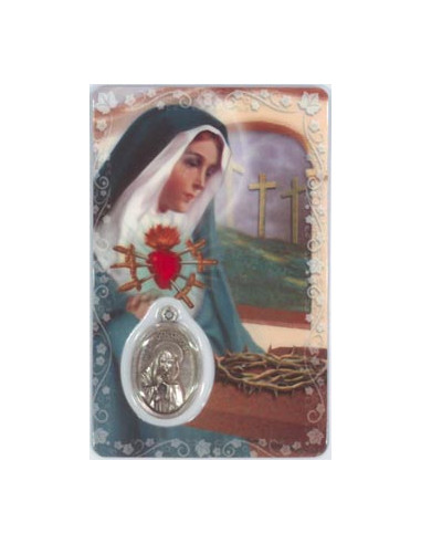 Estampa Cm N365 Virgen De Los Dolores