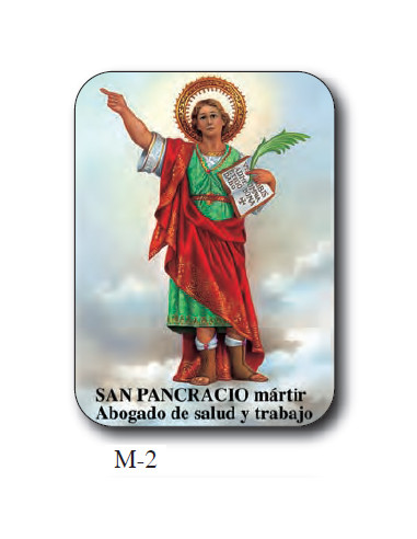 Estampa Mini M-2 San Pancracio 4. 4x6cm