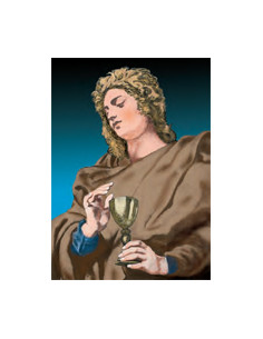 Estampa Cm N3355 Virgen Del...