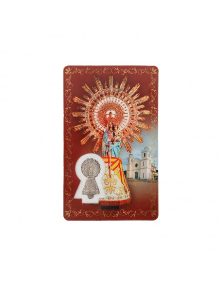 Estampa Cm N3997 Virgen Del Pilar Benejuzar