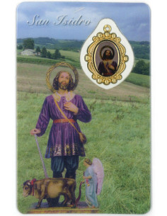 Estampa Cm N3658 San Isidro...