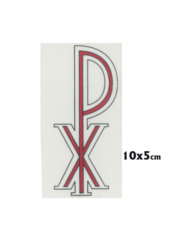 Pegatina Pax Pequeña Borde Negro