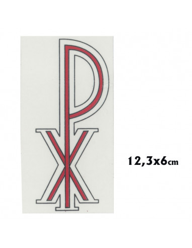 Pegatina Pax Grande Borde Negro