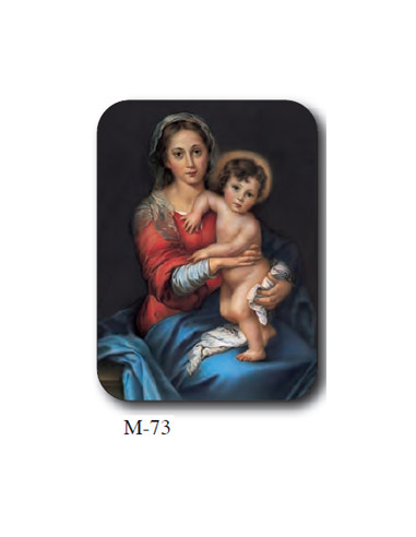 Estampa Mini M-73 Maria Con Niño De...