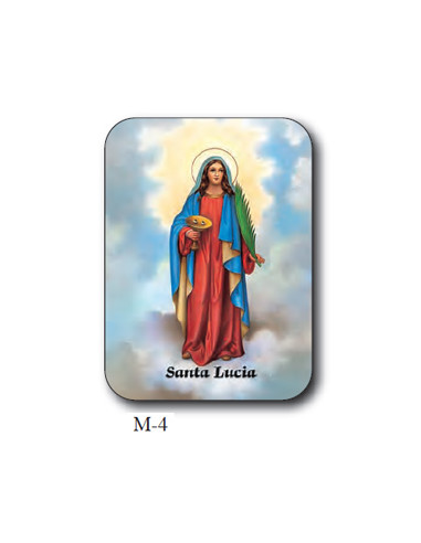 Estampa Mini M-4 Santa Lucia 4. 4X6cm