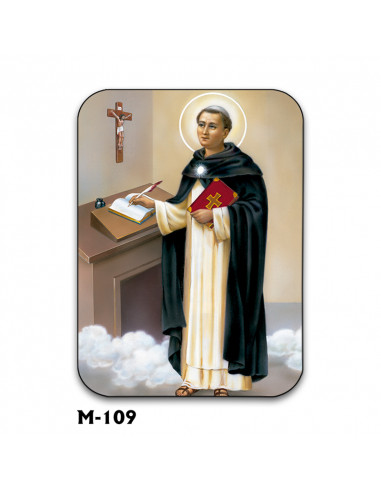 Estampa Mini M-109 Santo Tomas De Aquino 4. 4x6cm