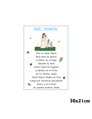 Lamina Ave Maria Infantil Lpo-2