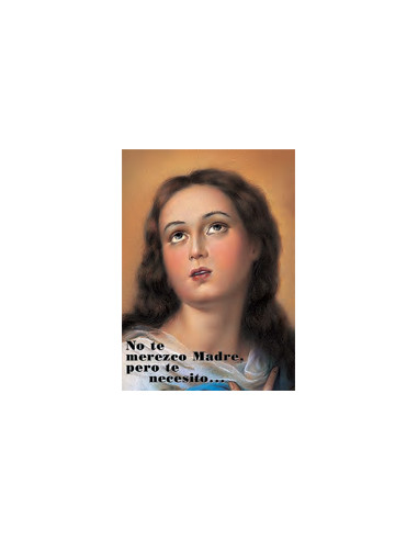 Estampa Con Oracion S-1002/1 Cara...