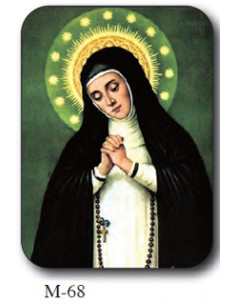 Estampa Mini M-68 Virgen De...