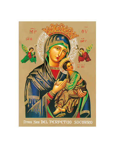 Lamina 21X30 Cm Perpetuo Socorro Sa-36