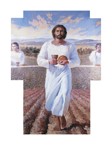 Lamina 21x30cm Jesús Eucaristia En...