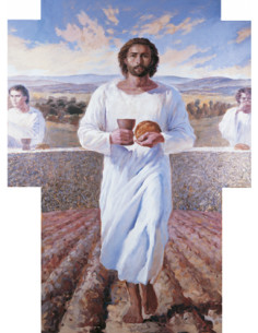 Lamina 21x30cm Jesus...